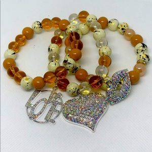 Beaded Charm Bracelet